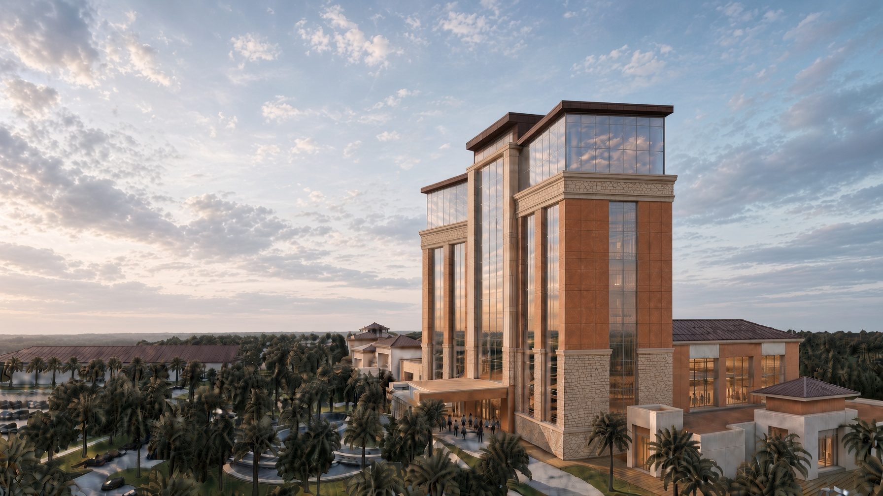 Biloxi Bay Hotel and Casino Concept, Street view refreshed original