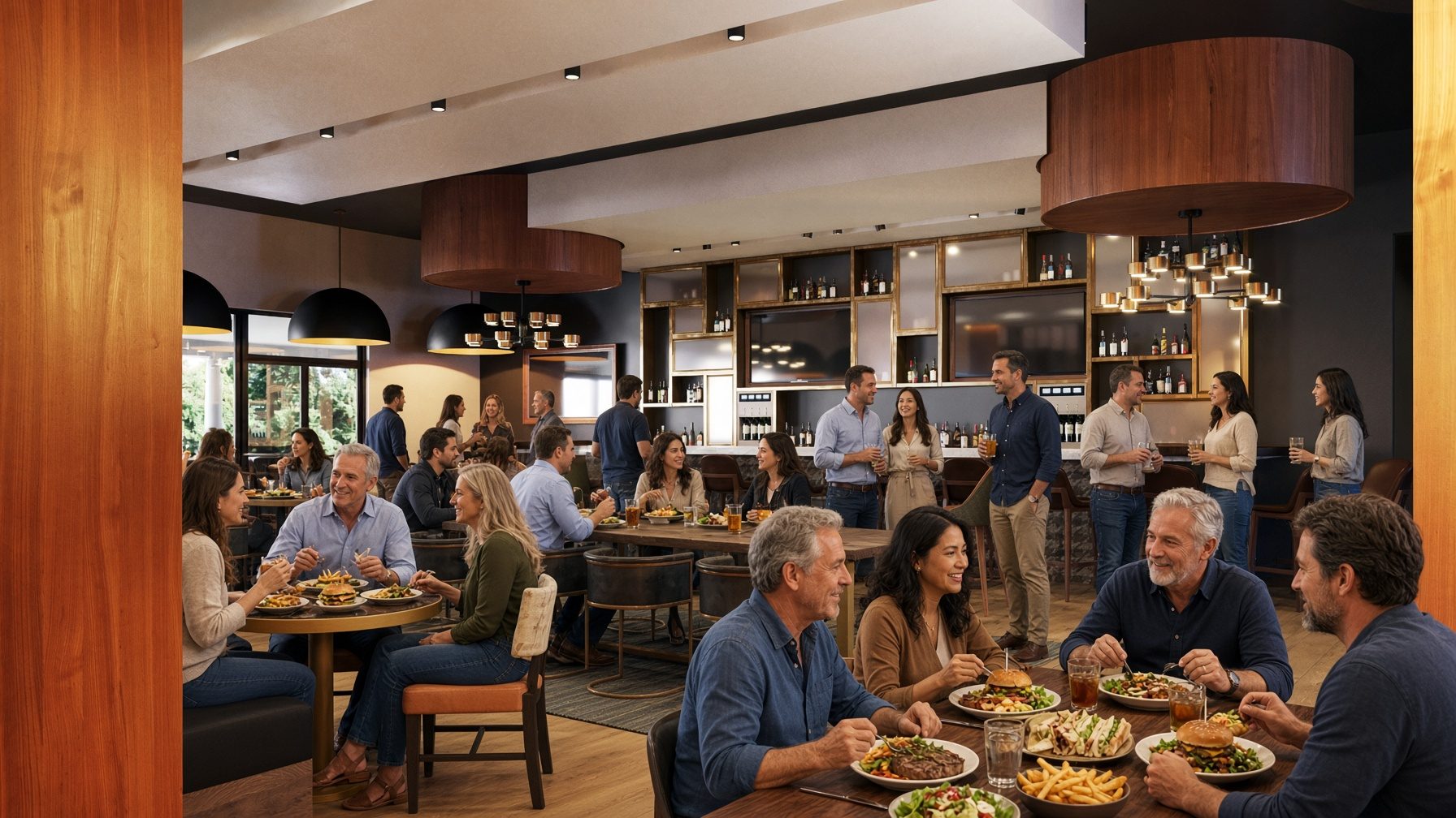 Biloxi Bay Hotel and Casino Concept, Restaurant