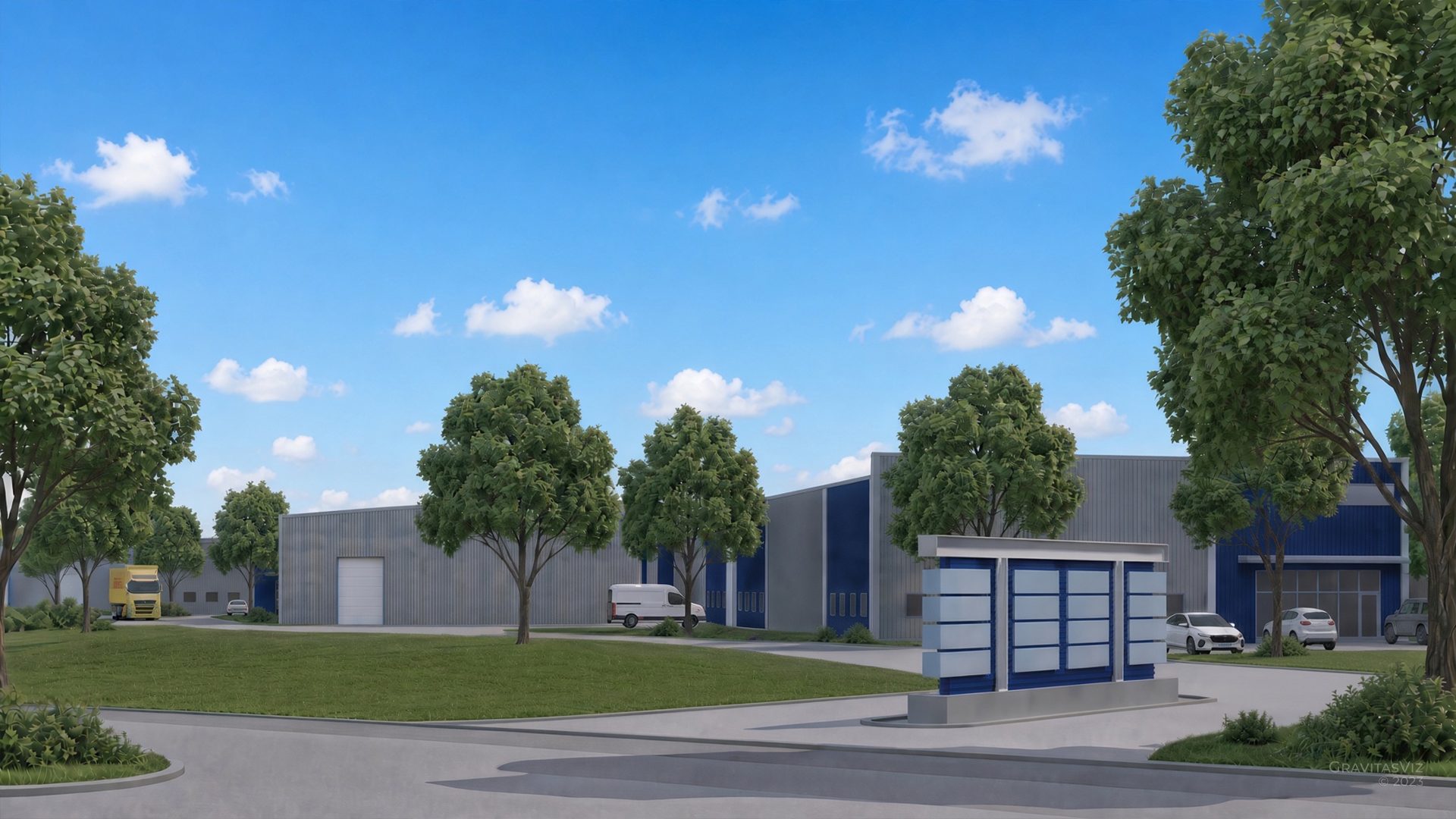 Kuykendahl Business Park, Entrance client original