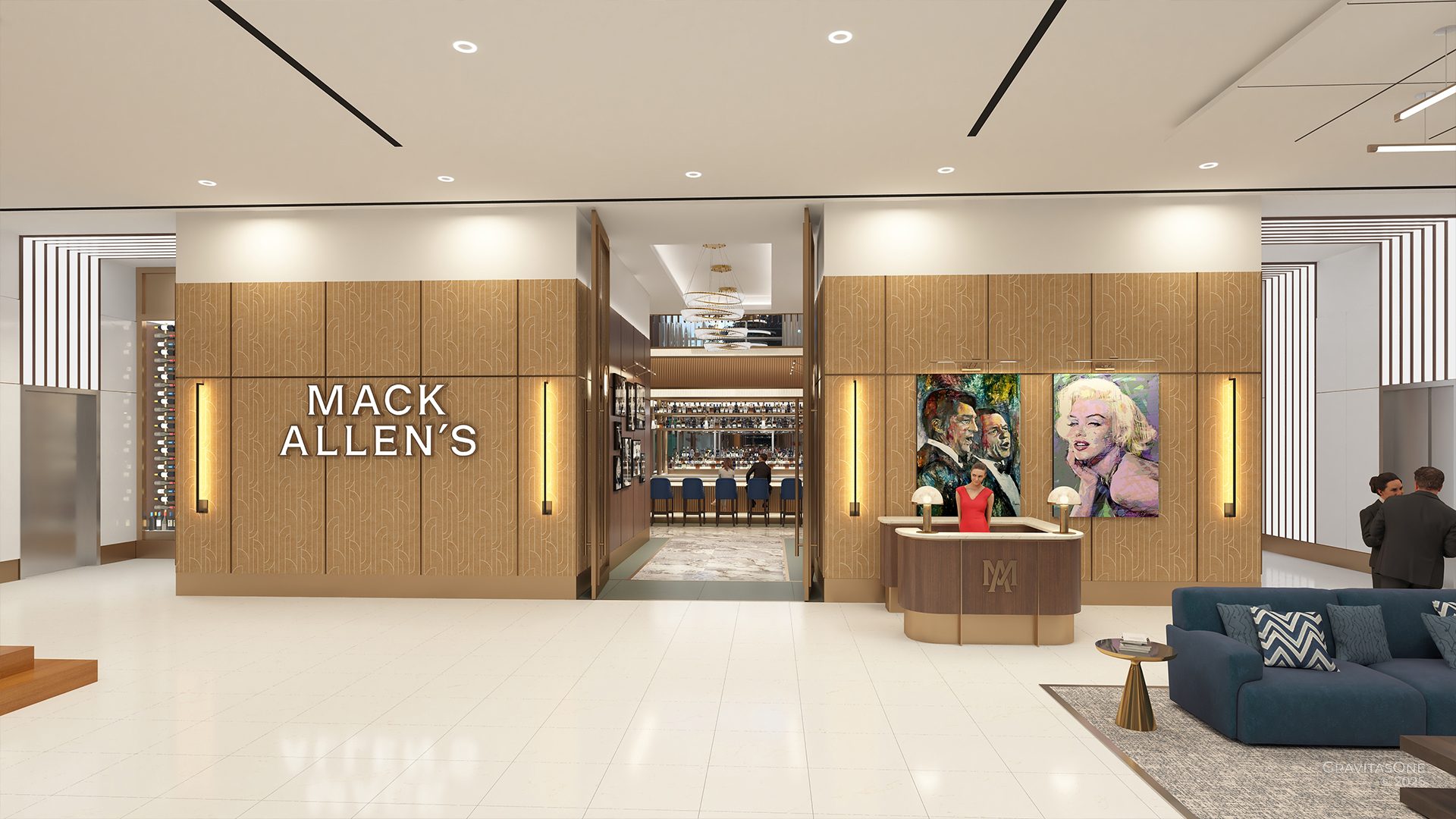 Mack Allen’s, Entrance client original