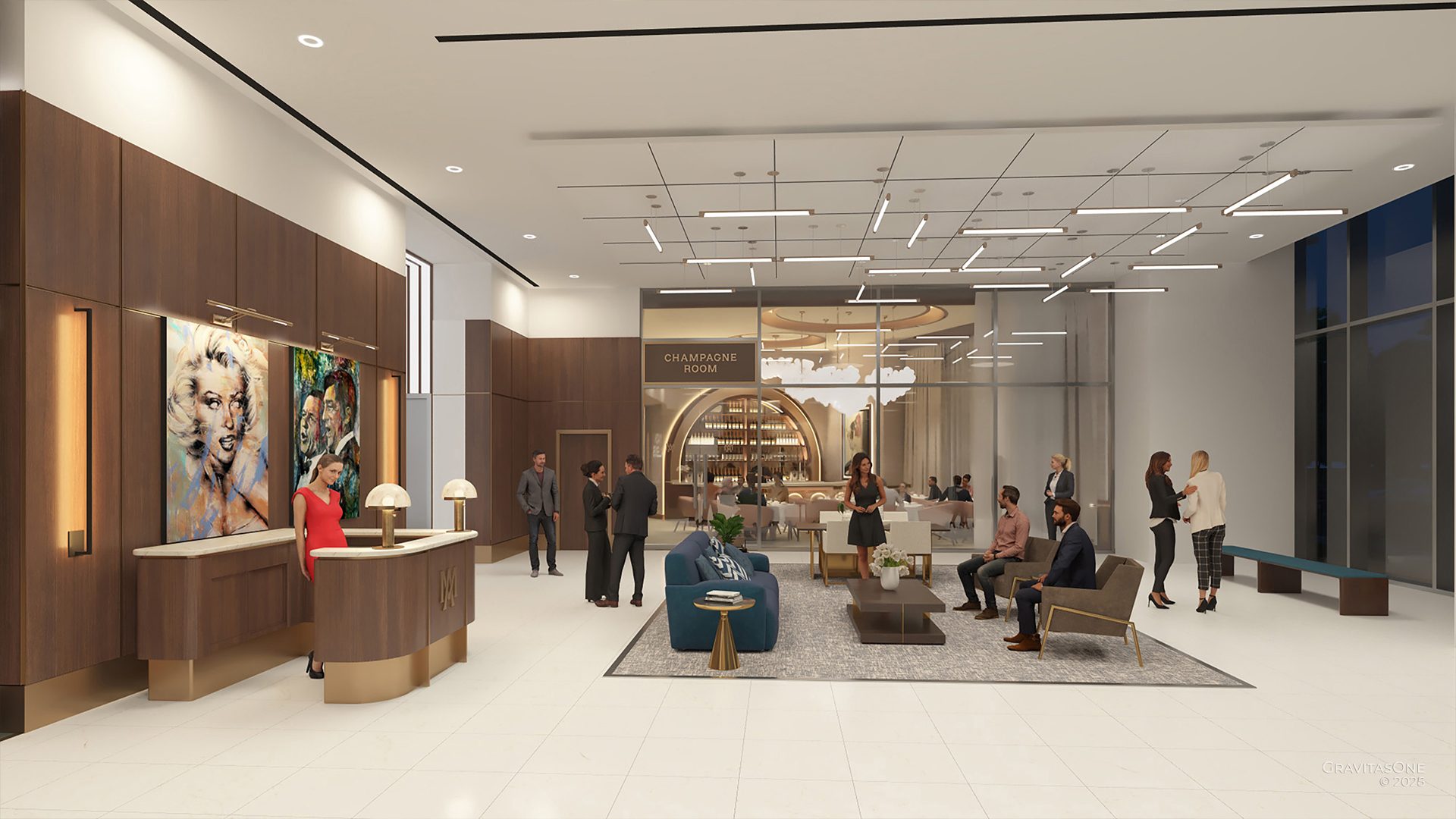 Mack Allen’s, Lobby Lounge client original