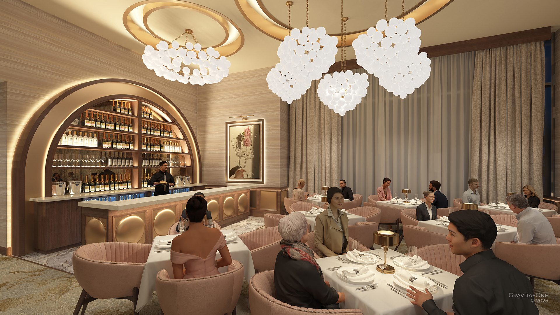 Mack Allen’s, Champagne Room client original